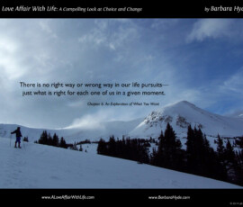 An Exploration of What You Want ~ A Compelling Look at Choice and Change by Barbara Hyde