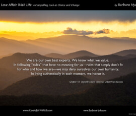 Stand With Your Truth ~ A Compelling Look at Choice and Change by Barbara Hyde