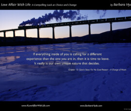 Moving On ~ A Compelling Look at Choice and Change by Barbara Hyde