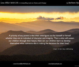 Preparing Our Children for Life ~ A Compelling Look at Choice and Change by Barbara Hyde