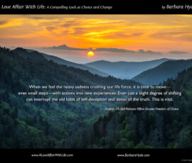 Coming to Greater Happiness and Peace ~ A Compelling Look at Choice and Change by Barbara Hyde