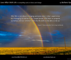 Preparing Our Children with Life Skills ~ A Compelling Look at Choice and Change by Barbara Hyde
