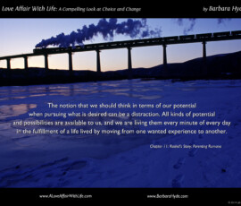 Taking the Freedom to Explore ~ A Compelling Look at Choice and Change by Barbara Hyde